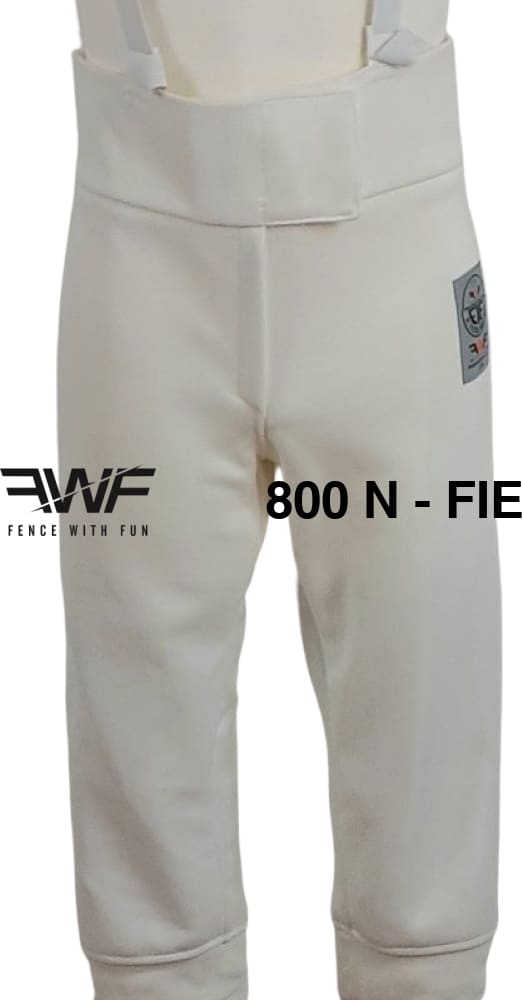Pantalón FWF de Hombre 800N (FIE) elastizado - Villalbi Esgrima