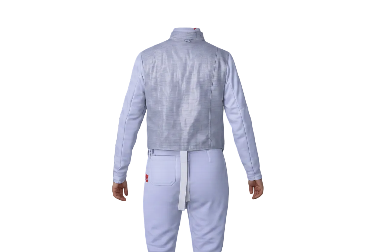 Chaquetilla eléctrica de Florete para hombre VE back - Villalbi Esgrima