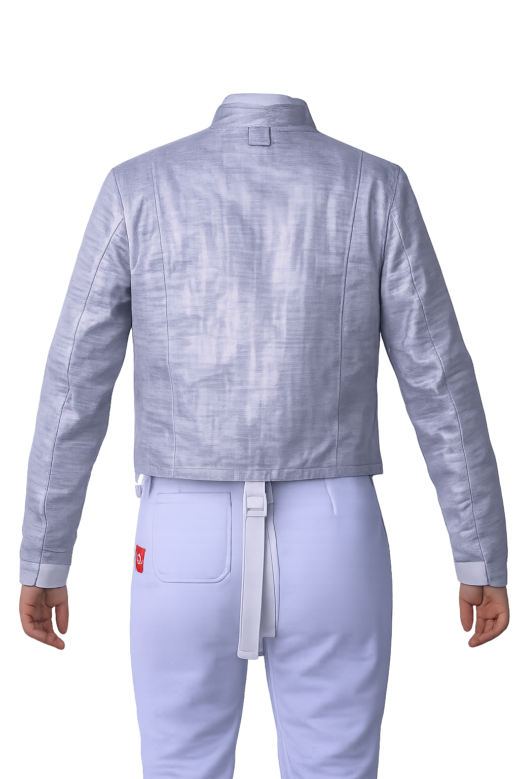 Chaquetilla eléctrica de Sable para dama VE back - Villalbi Esgrima