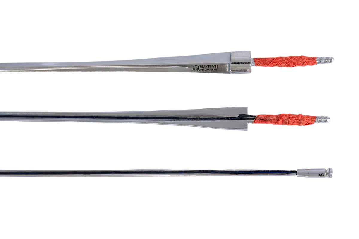 Hoja de Espada eléctrica con punta VE con tratamiento anticorrosión VE - Villalbi Esgrima