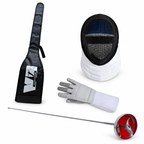 Kit de iniciación a espada VE con espada, guante, careta y saca
